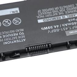 vhbw batterie compatible avec Dell Latitude 14 7000, E7440, E7450 laptop (6080mAh, 7.4V, Li-Ion, noir)