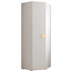 Abiks Meble Armoire Inova 4 236,7/81,7/81,7 (bianco/d’oro)