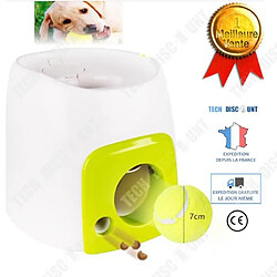 Avis Tech Discount TD® Distributeur automatique nourriture croquette pour chiens chats chiots gamelle jeux jouet balles mangeoire programmable ludique