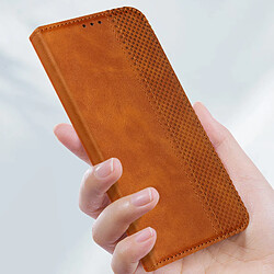 Acheter Avizar Étui pour Motorola Moto G84 Portefeuille Motif Damier Collection Geo Camel