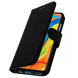 Avizar Housse Huawei P30 Lite Étui Folio Portefeuille Support Stand Noir