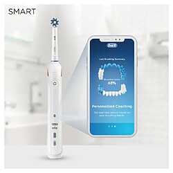 Avis Oral-B - Smart 4000N - Blanche - Brosse à dents électrique