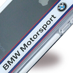 BMW bmhcp7spvwh Moteur Sport Anti-Chocs Coque Rigide pour Apple iPhone 7 Vertical Logo, Blanc