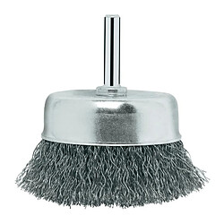 BOSCH Brosse boisseau pour perceuses a fils ondulés 75 mm /Ø6 mm