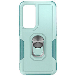 Avizar Coque Antichoc pour Samsung Galaxy S24 Anneau Support Vert Pâle