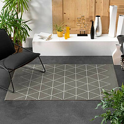 Avis Paris Prix Tapis Tissé Imprimé Yvo 120x170cm Gris