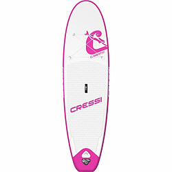 Planche de Paddle Surf Gonflable avec Accessoires Element All Round Cressi-Sub 9,2" Blanc Transparent Blanc/Rose