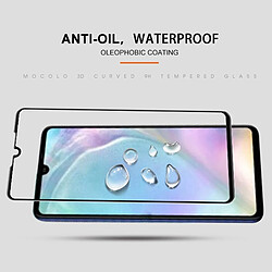 Acheter Wewoo Film de verre trempé de plein écran incurvé par colle complète mocolo 0.33mm 9H pour Huawei P30 noir