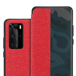 Cadorabo Coque Huawei P40 PRO / P40 PRO+ Etui en Rouge