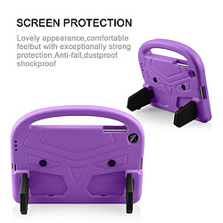 Coque en TPU conception de moineau antichoc enfants amical EVA violet pour votre Samsung Galaxy Tab A 10.1 (2019)