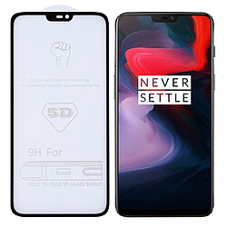 Wewoo Film de verre trempé de plein écran pour colle25 PCS 9H 5Dpour OnePlus 6