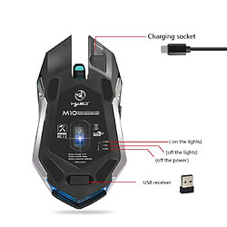 Avis Yonis Souris Ergonomique Sans Fil Gaming 2400DPI