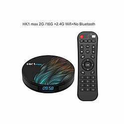 Hk1 Max Android 9.0 4K Wifi Smart Tv Box - 4 Go De Ram, 64 Go De Rom, Prise Britannique