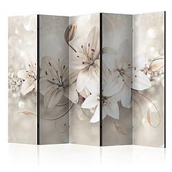 Artgeist Paravent - Diamond Lilies II [Room Dividers] [225x172]