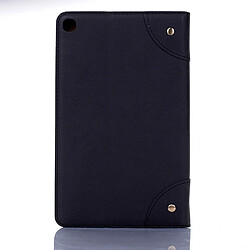 Avis Wewoo Housse Coque Etui à rabat horizontal en cuir de style livre pour Galaxy Tab A 8 2019 P200 / P205avec porte-cartes et porte-cartesavec porte-monnaie Noir