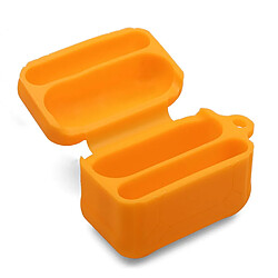 Coque en silicone mousqueton anti-perte, orange pour votre AirPods Pro