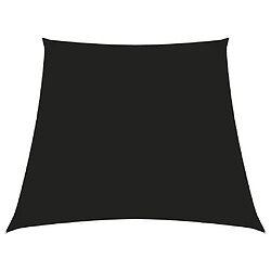 ComfortXL Voile De Parasol Tissu Oxford Trapèze 2/4x3 M Noir