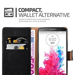 Acheter Cadorabo Coque LG G3 Etui en Noir