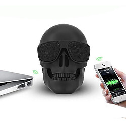 Acheter Universal Haut-parleurs Crâne Head Wireless Bluetooth Carte de haut-parleur U Disk H Subwoofer Speakfat S