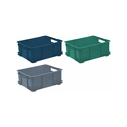 keeeper Caisse de rangement Euro-Box XL 'bruno eco', bleu ()