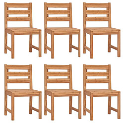 Acheter Salle à dîner de jardin 7 pcs,Table et chaise à manger Bois de teck solide -MN84406