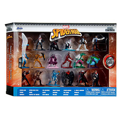 Jada Toys Marvel - Pack 18 figurines Diecast Nano Metalfigs Wave 9 4 cm