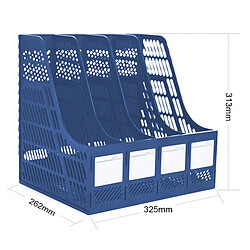 Avis Wewoo Trousse bleu 4 sections Organisateur de bureau Fournitures de Accessoires Plateau de table de de