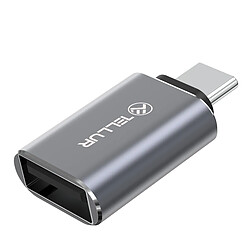 Avis Adaptateur Tellur USB-C (mâle) vers USB-A (femelle), 10Gbps, 3A, aluminium