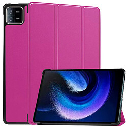 Xeptio Etui housse Smartcover rose pour Xiaomi Pad 6 / Xiaomi Pad 6 Pro 11 pouces 2023 - Protection pochette