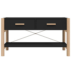 Acheter vidaXL Meuble TV Noir 82x38x45 cm Bois d'ingénierie