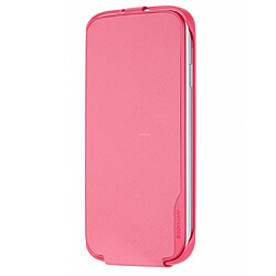 Anymode Etui clapet Slim rose Made for Samsung Galaxy S4 i 9500