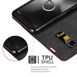 Cadorabo Coque Alcatel 1S 2019 Etui en Rouge pas cher