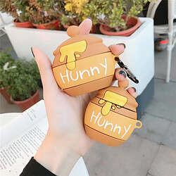 GUPBOO Airpods Coque Housse Étui Protecteur Compatible pour AirPods Pro-joli pot de miel winnie l'ourson