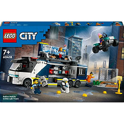 60418 Le laboratoire de police scientifique mobile LEGO® City