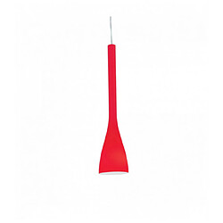 Ideal Lux Suspension Rouge FLUT 1 ampoule Diamètre 40 Cm