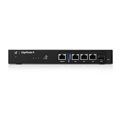 Router UBIQUITI EdgeRouter 4 Gigabit Ethernet Noir