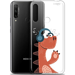 Caseink Coque arrière Huawei Honor 9X (6.59 ) Gel HD [ Nouvelle Collection - Souple - Antichoc - Imprimé en France] Sketchy Dinausaure