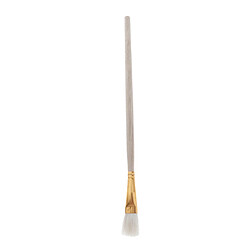 Avis Brosse En Bois Cheveux Doux Balayage Vadrouille Feuille D'or Balayage Artisanat Sweeper E 18x1cm