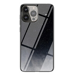 Coque en TPU anti-rayures croissant de lune étoilé pour votre Apple iPhone 13 Pro 6.1 pouces