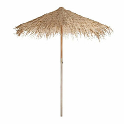 Paris Prix Parasol en Bois Paille 290cm Naturel