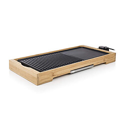 Plancha gril électrique 2200w 51x25,4cm - bp-2641 - TRISTAR