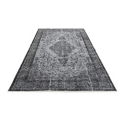 Avis Vidal Tapis de laine 290x168 gris Ultra Vintage