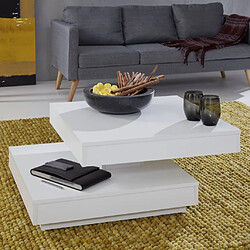 Trendteam Table basse Universal CT-119 Blanc