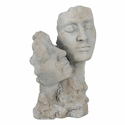 BigBuy Home Sculpture Gris 20,5 x 12,5 x 29,5 cm