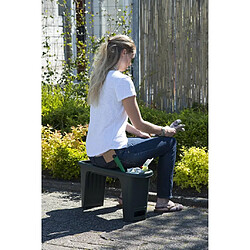 Avis Nature Tabouret de jardinage 2-en-1 65,5 x 25 x 34 cm Vert