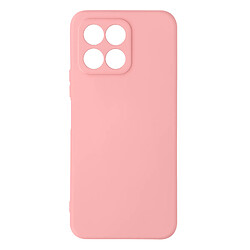 Avizar Coque pour Honor 70 Lite, Honor X6 et Honor X8 5G Semi-rigide Soft-touch Rose