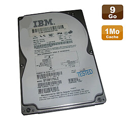 Disque Dur 9.1Go SCSI 80Pin 3.5" IBM Seagate ST39175LC 7200RPM 1Mo - Occasion