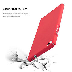 Cadorabo Coque Huawei P8 Etui en Rouge pas cher