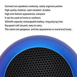 Acheter ComfortXL Mini enceinte bluetooth portable en acier à effet de dégradé électroplaqué