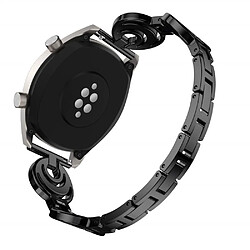 Bracelet en métal noir pour votre Huawei Watch GT